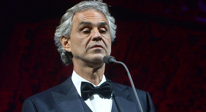 Andrea Bocelli confirma show no Brasil e valor do ingresso viraliza