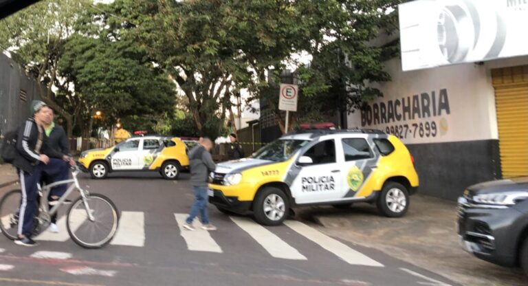 Policiais matam suspeito em operação contra o tráfico em Maringá