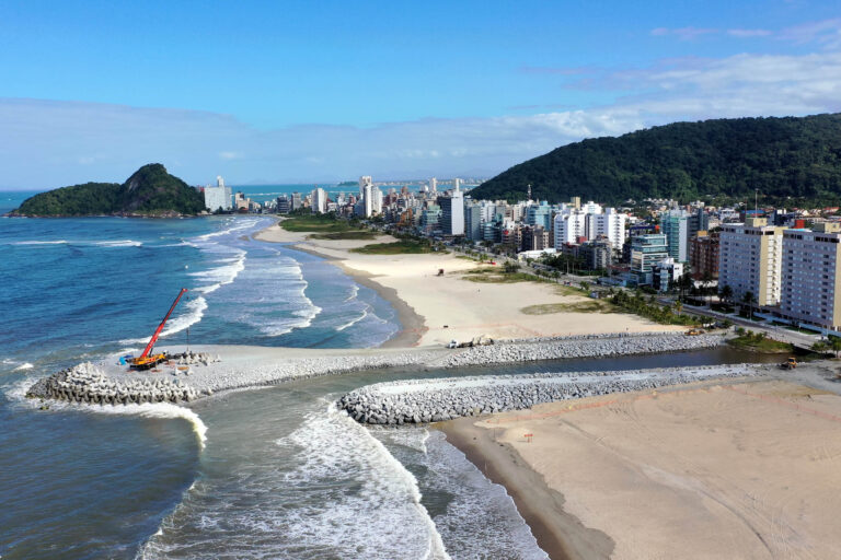 Revitalização da Orla de Matinhos atingiu 76,5%