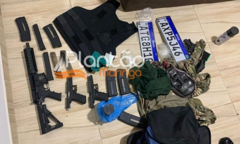 Suspeitos de executar homem com tiros de fuzil em Maringá são presos em Londrina