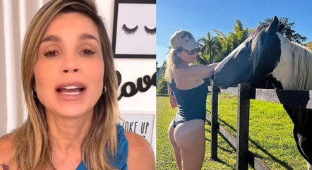 Flávia Alessandra desabafa após críticas por fotos de maiô 