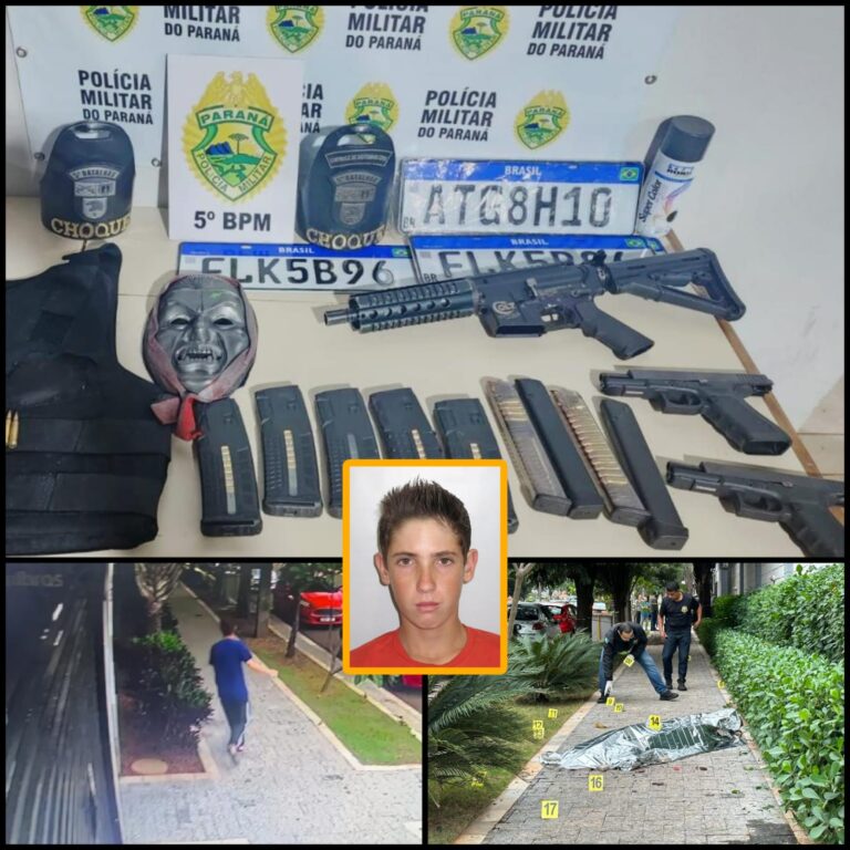 Preso o trio que matou jovem a tiros de fuzil e pistola