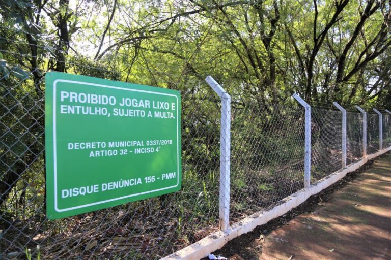 Prefeitura faz 1,8 mil m² de cercamento em Áreas de Preservação Permanente