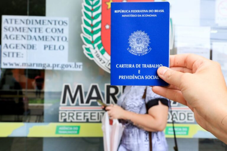 Maringá é terceiro município do Estado que mais abriu vagas de emprego