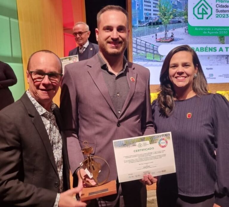 Prefeitura conquista primeiro lugar do prêmio Cidades Sustentáveis