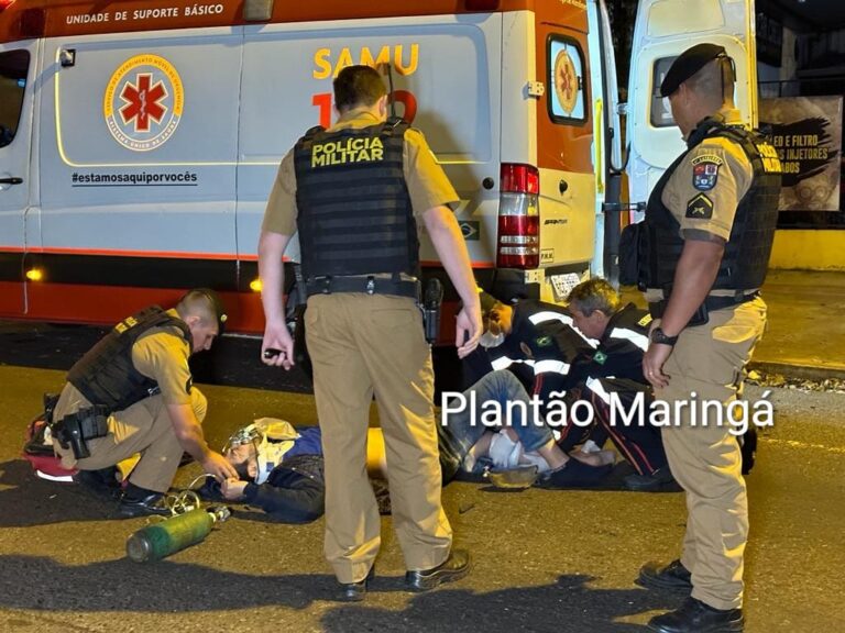 Acidente, troca de tiros, perseguição e morte em Maringá