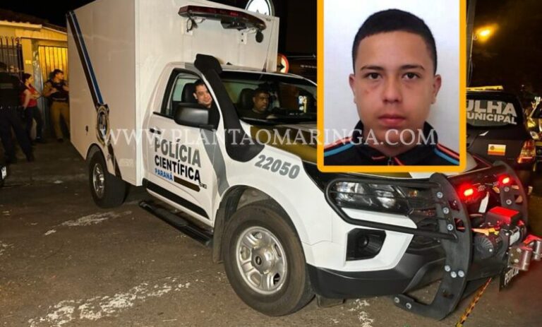 Adolescente é executado com 7 tiros em bairro de Maringá