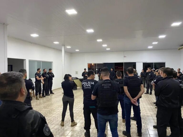 Prisões e apreensões em operação da Polícia Civil contra o tráfico
