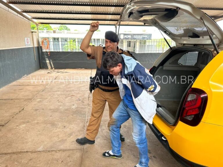 Polícia prende traficante e apreende droga e balança de precisão