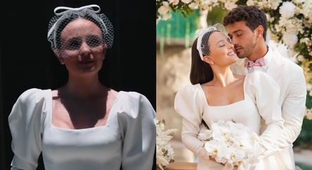 Larissa Manoela caminhou sozinha até o altar