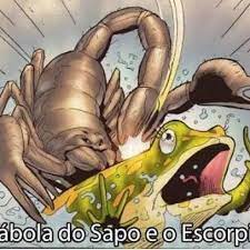 O sapo, o escorpião e humanos