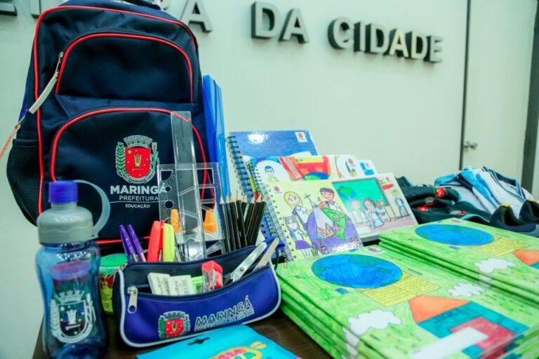 Rede municipal entregará kit escolar sem atraso