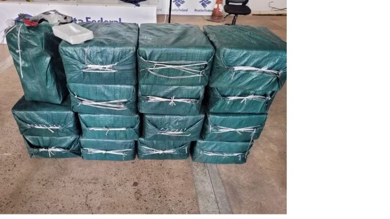 PRF apreende caminhão com meia tonelada de cocaína
