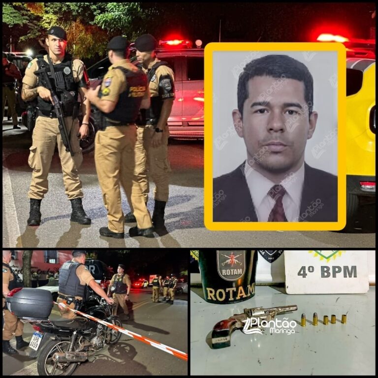 Ladrão morre em confronto com a PM após furtar moto