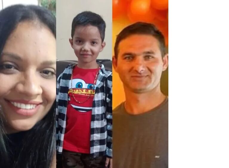 Marido, mulher e filho morrem em acidente na BR-277