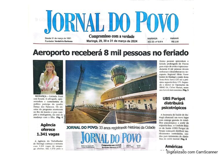 JORNAL DO POVO: 33 anos de história