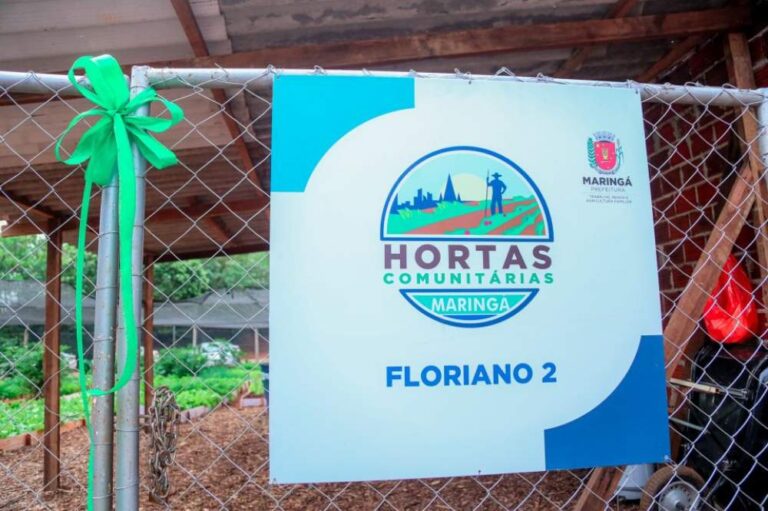 Maringá ganha a 41ª horta comunitária