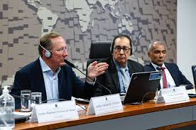 Textor depõe na CPI do Senado sobre manipulação de jogos