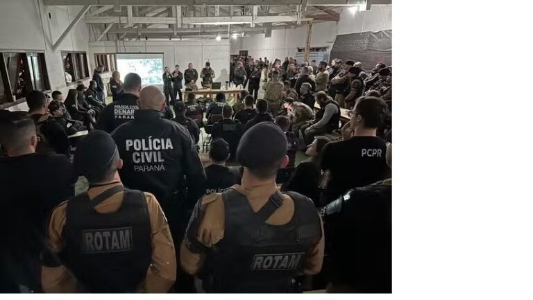 Polícia do Paraná vai pra cima de associações criminosas