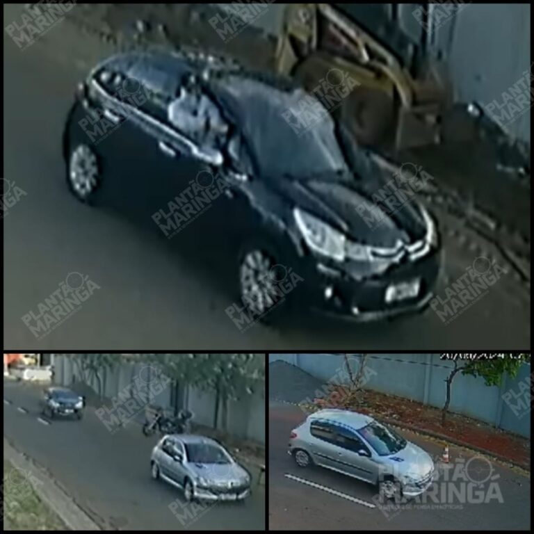 Polícia procura atiradores e vítima de perseguição em ruas de Maringá
