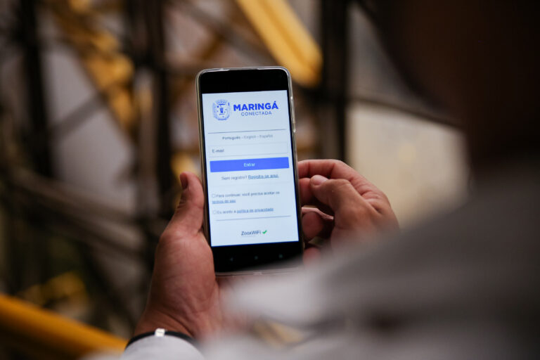 Maringá terá pontos de wi-fi gratuito em 500 espaços públicos