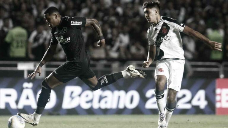 Vasco e Botafogo empatam