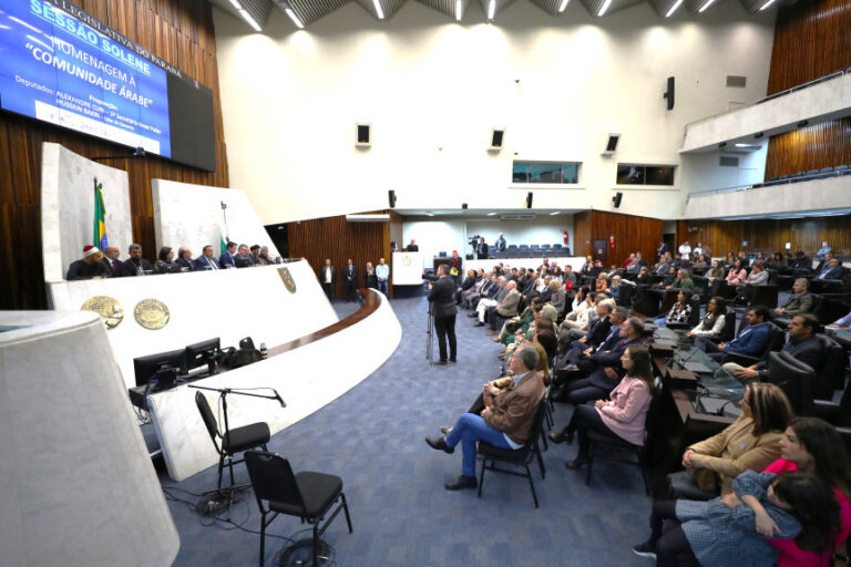 Solenidade realizada na Assembleia Legislativa celebra a história e contribuições da Comunidade Árabe