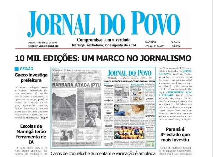 10 MIL EDIÇÕES: UM MARCO NO JORNALISMO