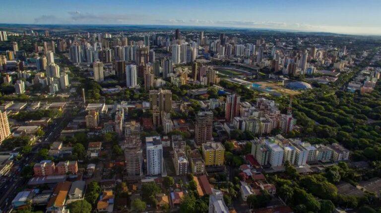 Maringá tem população estimada de 425.983 habitantes