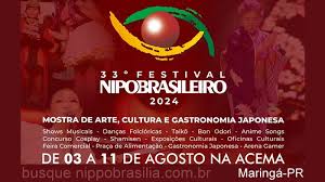 Começa a 33ª edição do Festival Nipo Brasileiro