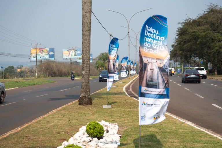 Foz do Iguaçu entra no clima do G20, trazido pela Itaipu Binacional