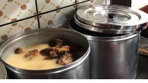 Olha o miúdo de porco… 