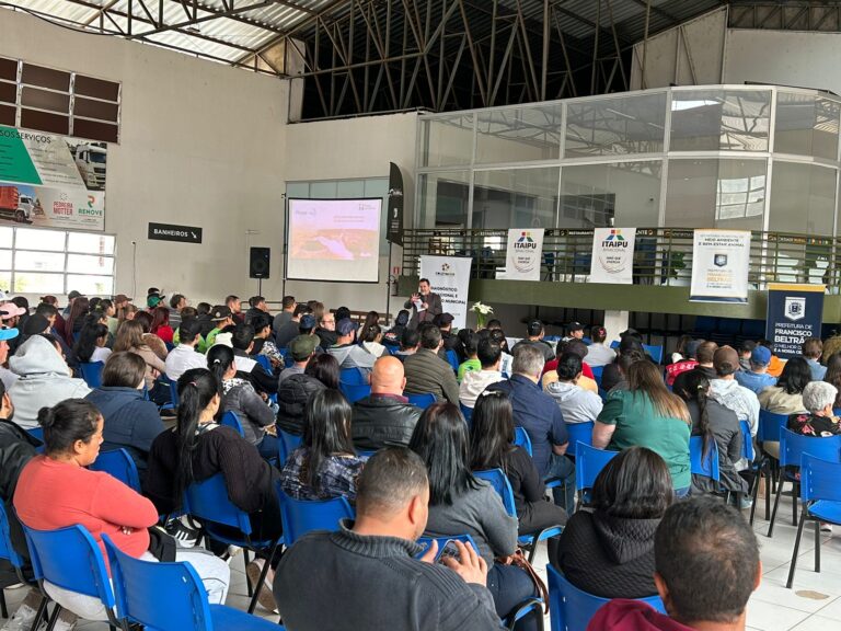 Projeto Coleta Mais, da Itaipu Binacional, é apresentado a 700 catadores de 50 municípios do Paraná