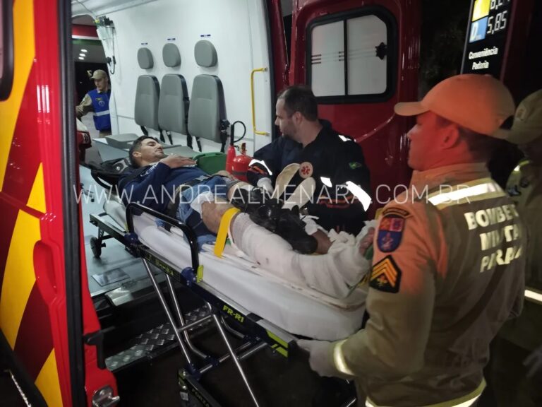 Homem tenta intervir em bate-boca e baleado nas pernas