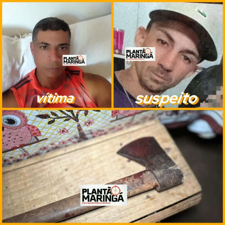 Preso suspeito de matar homem a machadadas