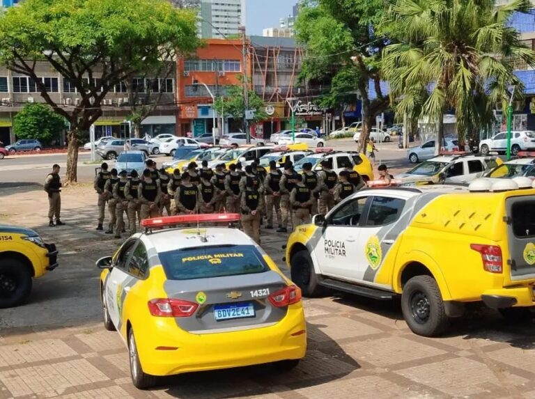 PM lança “Operação Força Total” em Maringá