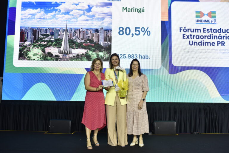 Maringá é premiada pelo maior índice de alfabetização entre cidades com mais de 200 mil habitantes