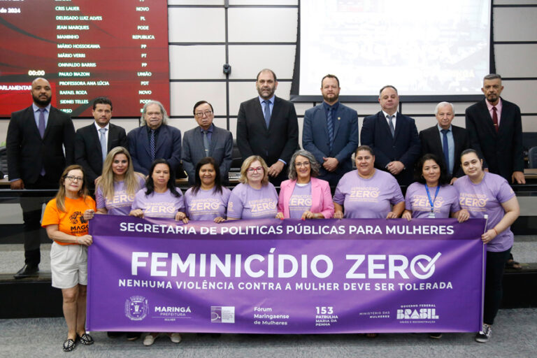 Maringá adere Caminhada pelo Feminicídio Zero