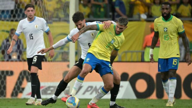 Brasil empata com Uruguai