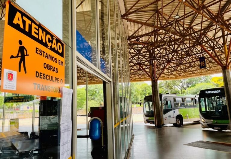 Reforma da Rodoviária está atrasada e contrato será rescindido