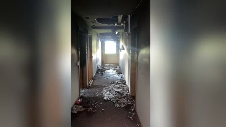 Explosão de celular teria provocado incêndio em hotel de Maringá