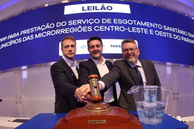 Ratinho Junior liderou participação em leilões da B3 em 2024