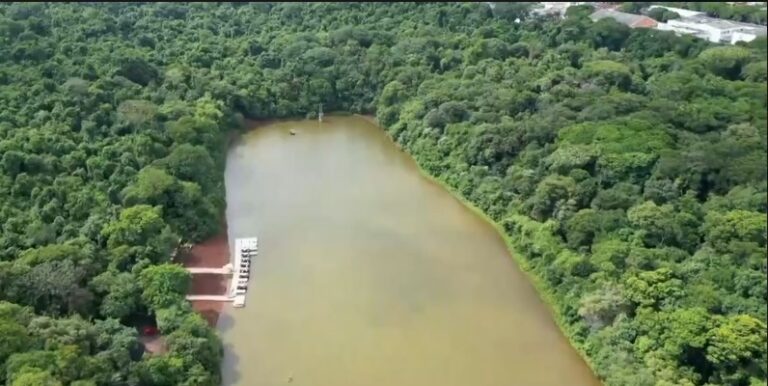 Obra deve melhorar nível do lago do Parque do Ingá