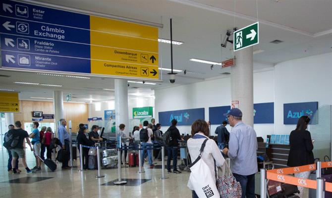 Aeroporto registra maior índice de passageiros desde 2021