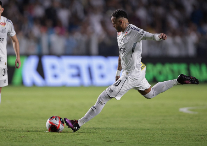 Santos empata na estreia de Neymar