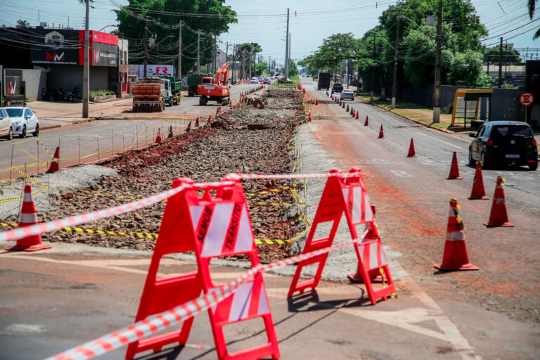Trecho da Morangueira será bloqueado para obras