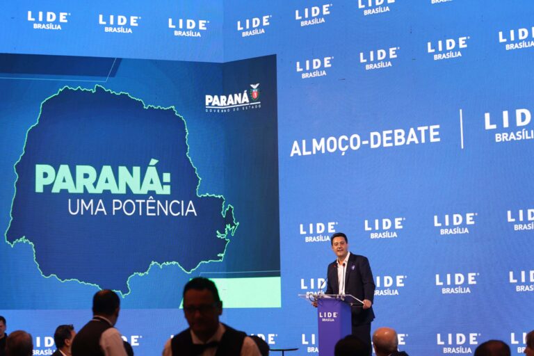 Ratinho Junior apresenta potenciais do Paraná a líderes empresariais