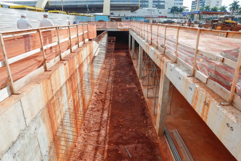 Subsolo de Centro de Eventos Oscar Niemeyer está pronto