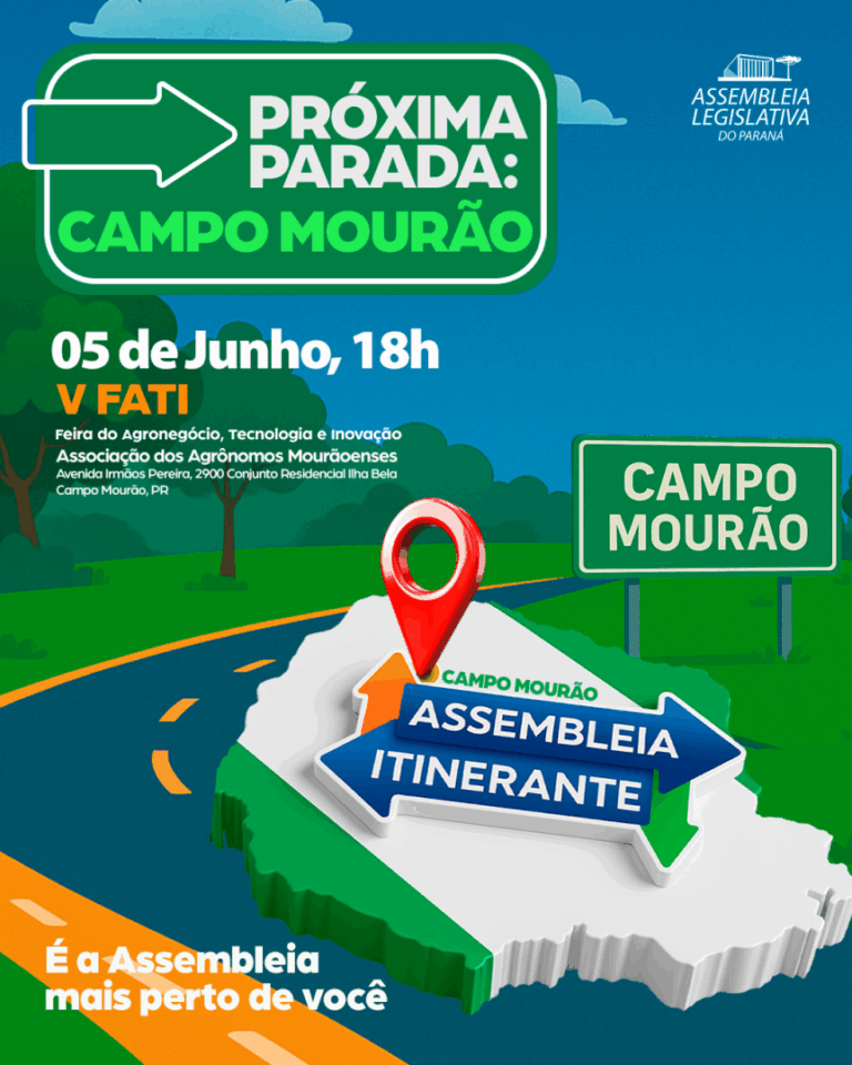 Assembleia Itinerante desembarca pela 1ª vez em Campo Mourão com sessão especial e serviços à população
