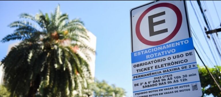 Estacionamento Rotativo será ampliado para 11 mil vagas